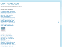 Tablet Screenshot of contraangulo.com